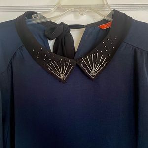 Modcloth deco collar blouse